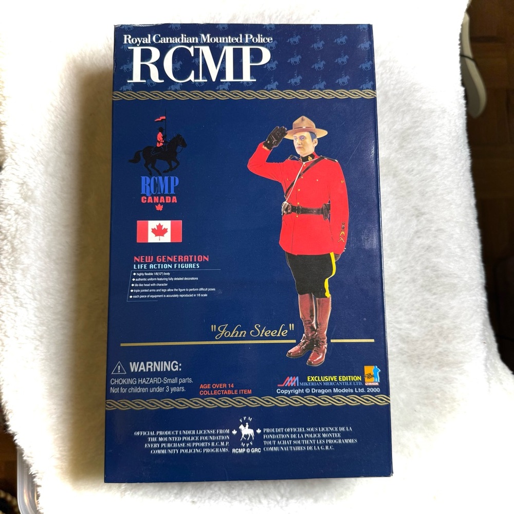RCMP John Steele Action Figure